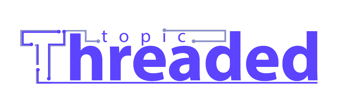 logo main threaded topic technology