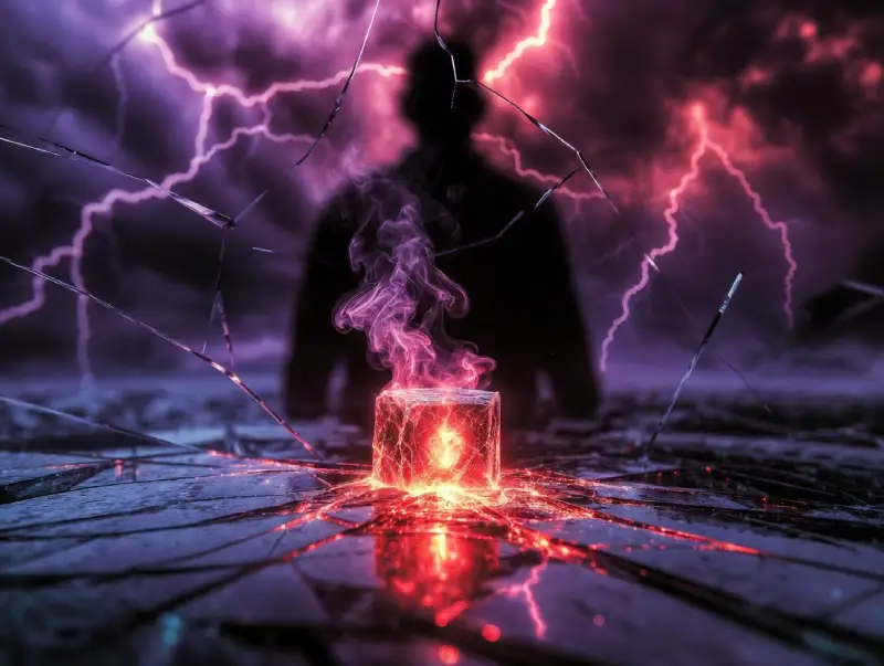 Risks and dark sides of new technology trends – cracked AI core warning