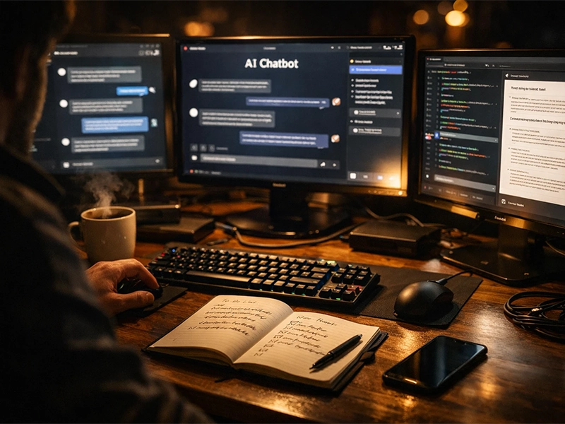 ai chatbot productivity testing workspace