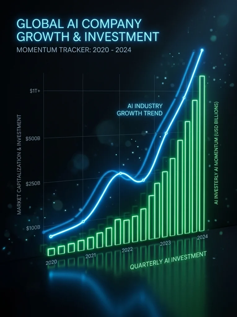 ai companies investment growth statistics