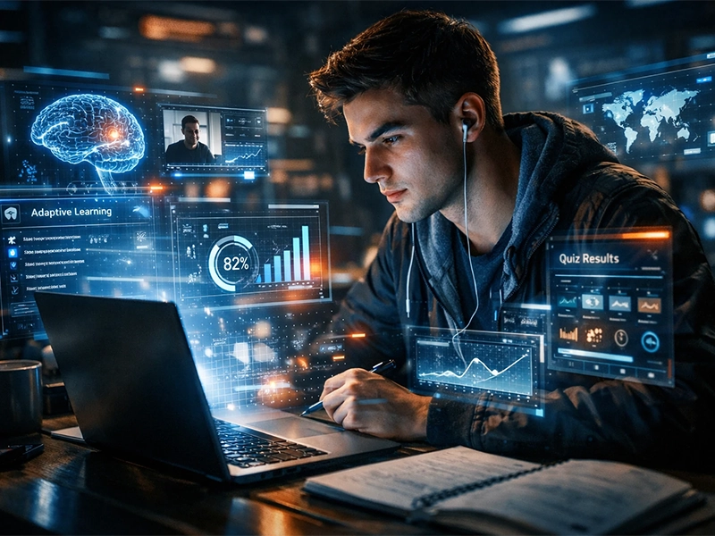 AI transforming digital education and online learning experience