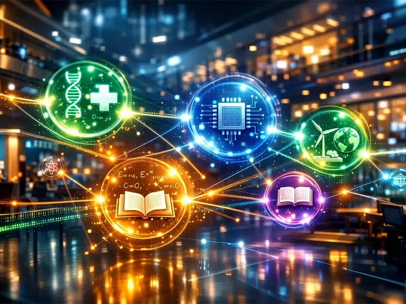 AI research discoveries visualization