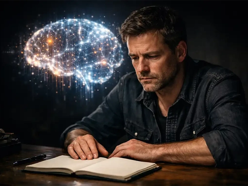 can AI replace writers human thinking