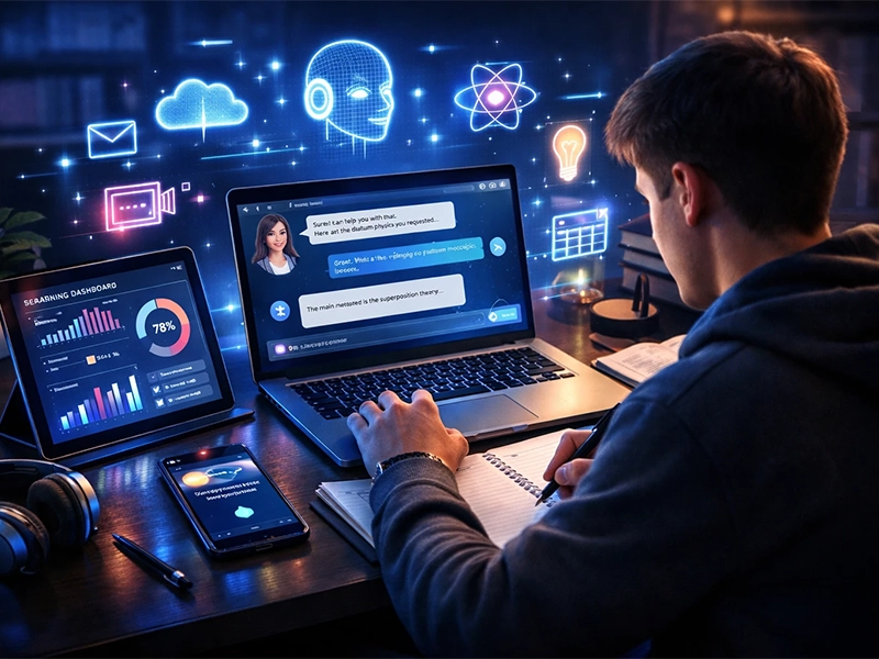 AI tools for students transforming online learning