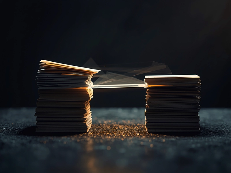 Cinematic photo illustrating the downsides and frustrations of AI productivity tools