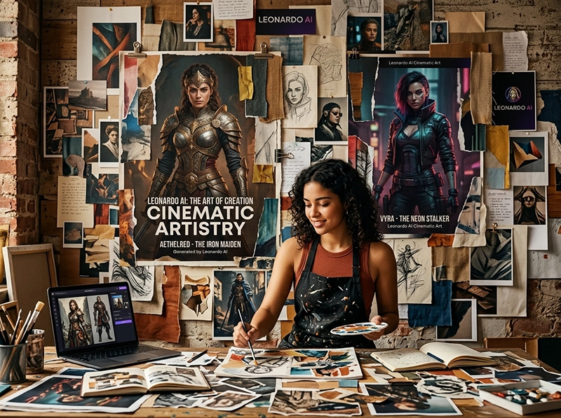 leonardo ai portrait generator realistic output