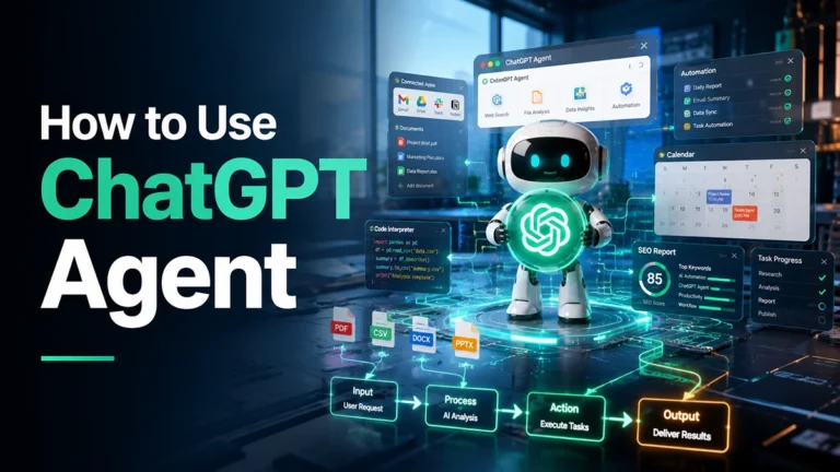How to Use ChatGPT Agent: 17 Real Workflows That Actually Save Time 1 how to use chatgpt agent